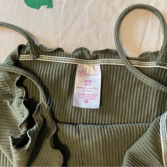 Small No Boundaries Olive green dress - Picture 3 of 4